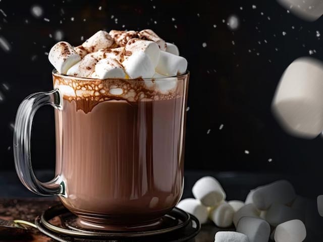 Горячий шоколад с маршмеллоу